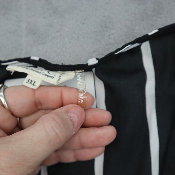 Clothing Obsessed Company Romper Womens 3XL Black Short Cap Sleeve V Neck Outfit - Picture 3 of 16